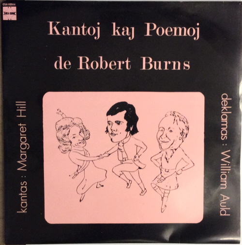 Bill Auld kaj Margaret Hill = Kantoj kaj Poemoj de Robert Burns - Rare Collectors Record